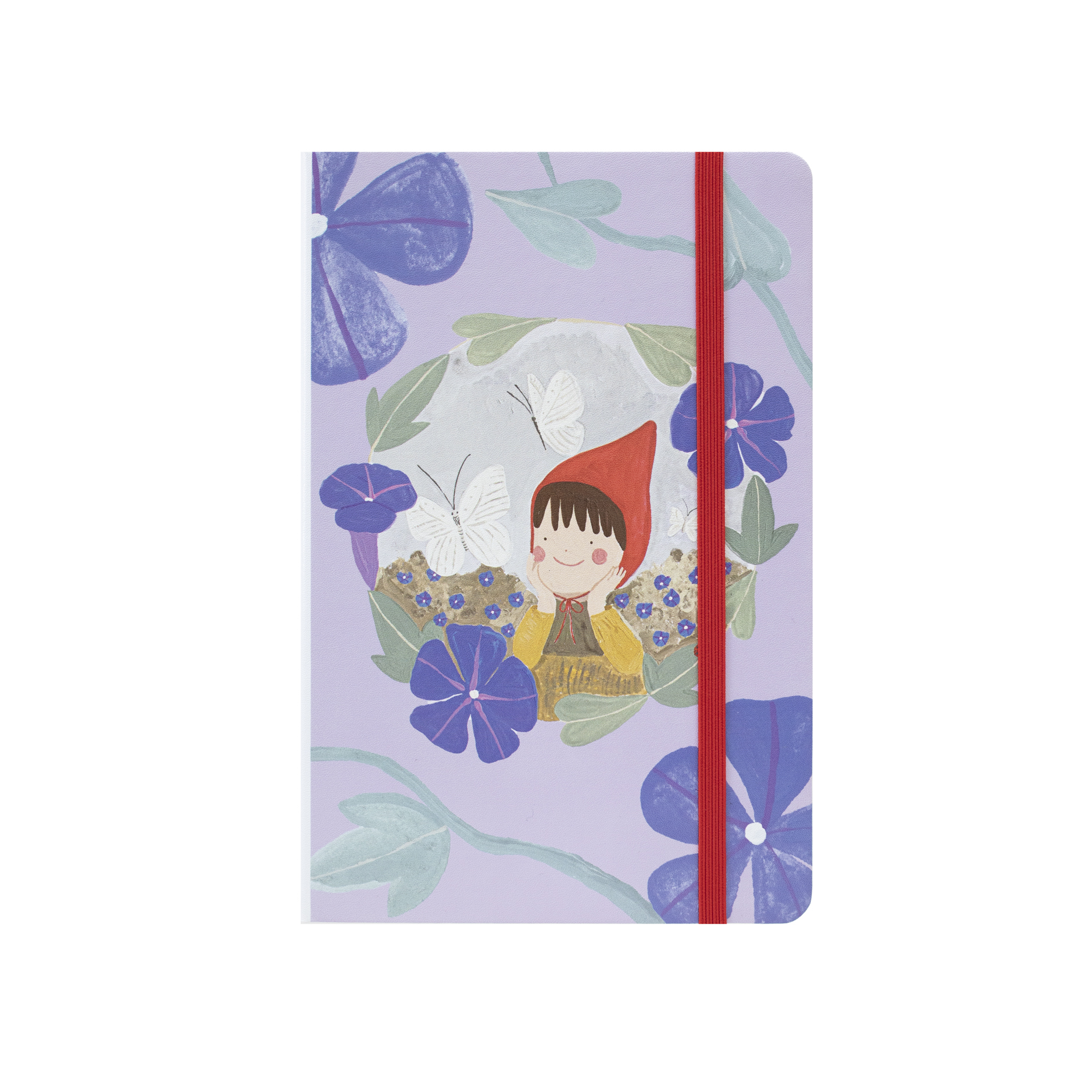 Libreta tapa dura "Entre las flores"